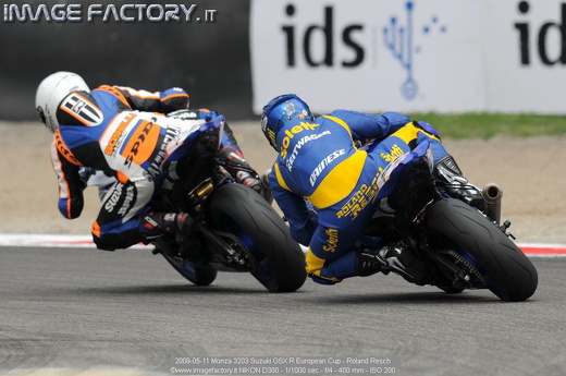 2008-05-11 Monza 3203 Suzuki GSX R European Cup - Roland Resch
